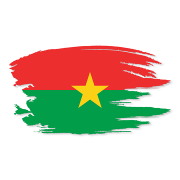 pngtree burkina faso flag national symbol with transparent background png image 6547958